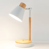 Modern Desk Lamp  Wood and Metal Design - Product detail 12