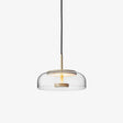 Modern Glass Pendant Light  Brass and Frosted Dome Design - Product detail 8