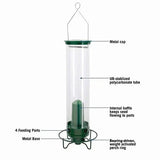 Wild Bird Feeder  Squirrel-Proof Metal Design with Multiple Ports - Product detail 5