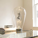 Modern LED Table Lamp  Clear Glass Dome Design - Product detail 8