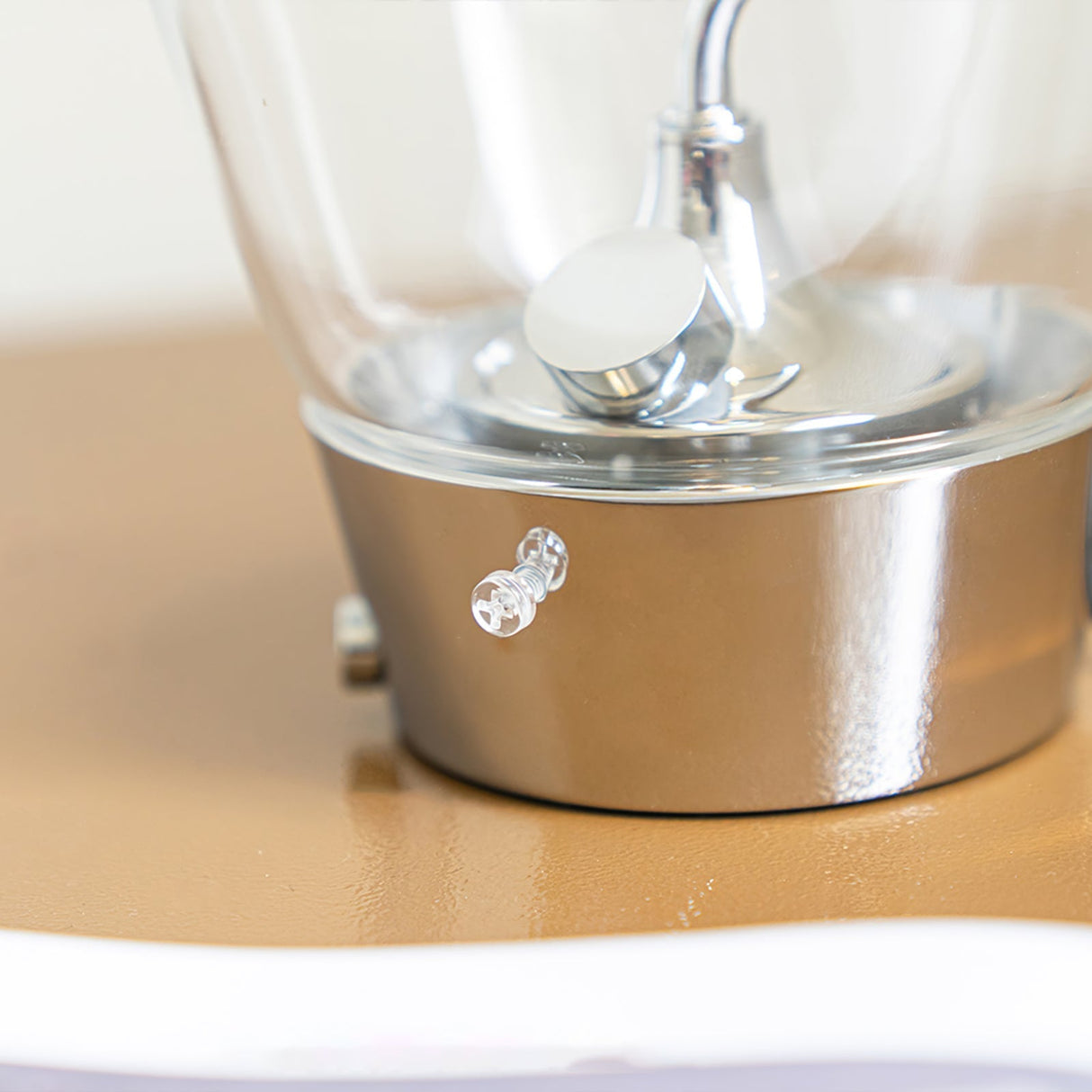 Modern LED Table Lamp  Clear Glass Dome Design - Product detail 5
