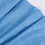 Traditional Dirndl Dress  Royal Blue Floral Embroidery With Lace Apron - Product detail 7