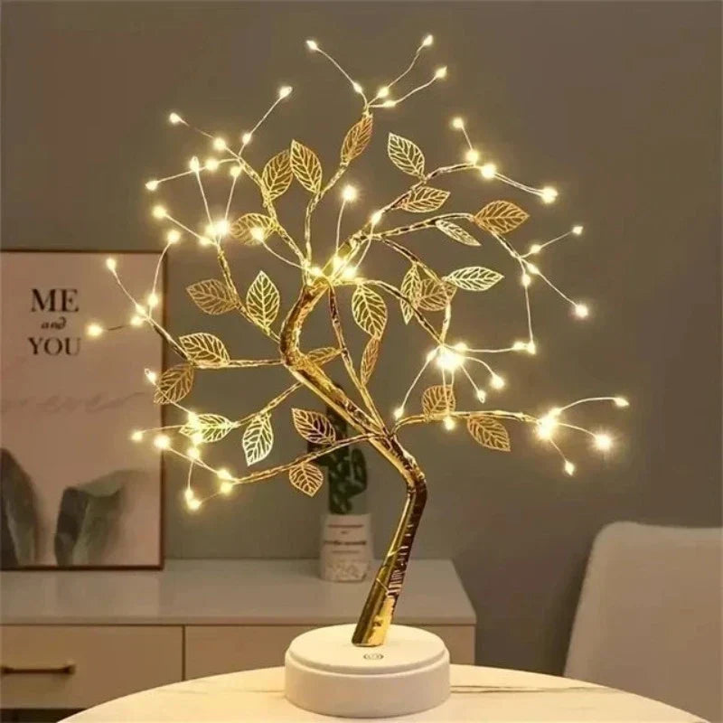 LED Tree Table Lamp  Warm White Branch Design - Product detail 6