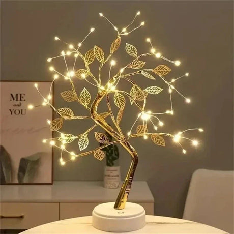 LED Tree Table Lamp  Warm White Branch Design - Product detail 6
