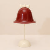 Bell Table Lamp  Red Metal Shade With Bow Detail - Product detail 15