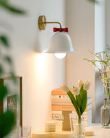 Bell Wall Light  Modern Scandinavian Design With Bow Accent - Product detail 15