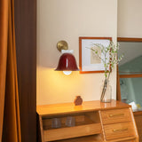 Bell Wall Light  Modern Scandinavian Design With Bow Accent - Detailed view