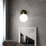 Modern Dual Globe Wall Light  Brass Finish Sconce - Product example