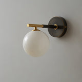 Modern Dual Globe Wall Light  Brass Finish Sconce - Product detail 10