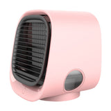 Compact Air Cooler Humidifier  Mint Green USB Desktop Fan - Product detail 4