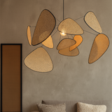 Modern Rattan Pendant Light  Natural Woven Panels Design - Product detail 5