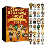Broadway Advent Calendar  2025 Musical Theater Characters Collection - Detailed view