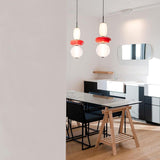 Modern Glass Pendant Light  Stacked Geometric Shapes - Product detail 23