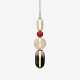 Modern Glass Pendant Light  Stacked Geometric Shapes - Product detail 51