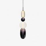 Modern Glass Pendant Light  Stacked Geometric Shapes - Product detail 32