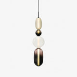 Modern Glass Pendant Light  Stacked Bubble Design - Product detail 53