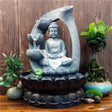 Zen Buddha Fountain  Indoor Cascading Water Feature - Product showcase