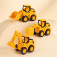 Construction Vehicle Toy Set  3-Piece Educational Building Trucks for Toddlers - Detailed view