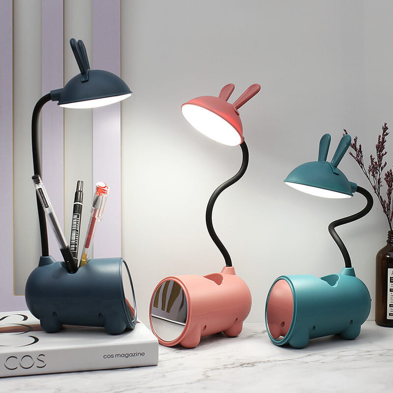 Bunny Table Lamp  Rechargeable Touch Control with Pen Holder - Product example