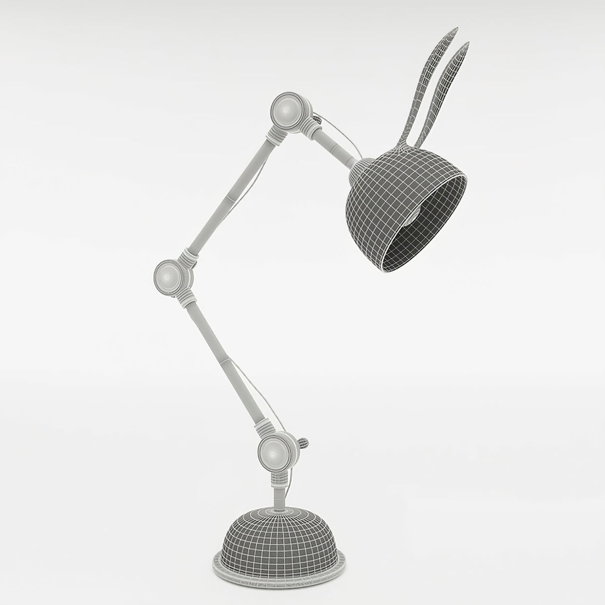 Modern Task Table Lamp  Brass Rabbit Ear Design - Product detail 14