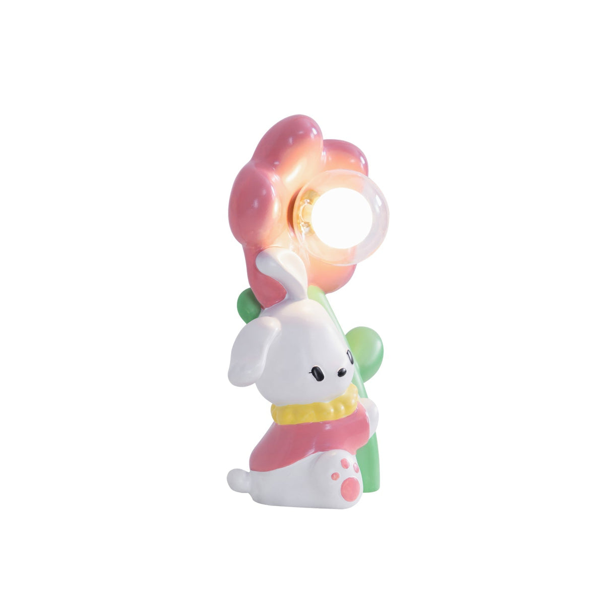 Kids Bunny Table Lamp  Flower Nightlight Design - Product detail 8