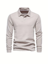 Long Sleeve Polo Shirt  Classic Tailored Design - Product detail 4