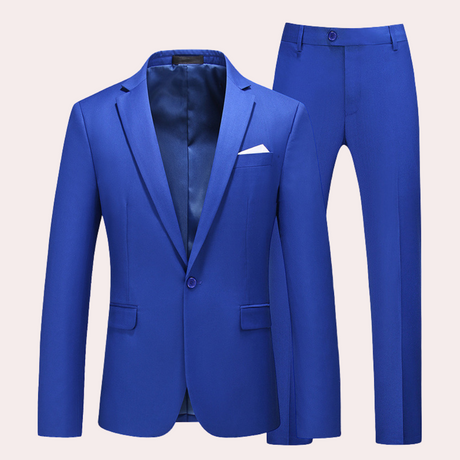 Modern Mens Suit Set  Burgundy Business Formal Wear - Product detail 12