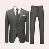 Classic Three Piece Suit  Navy Business Formal Set - Product detail 9
