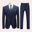Classic Three Piece Suit  Navy Business Formal Set - Product detail 7