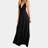 Convertible Maxi Dress  Elegant One-Shoulder Design - Product detail 10