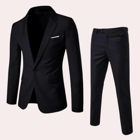 Mens Three-Piece Suit  Classic Khaki Tailored Design - Product detail 7
