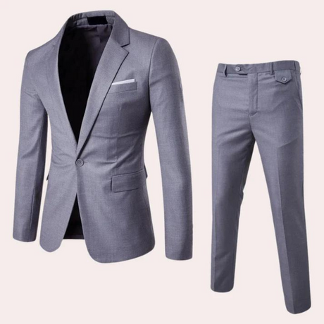 Mens Three-Piece Suit  Classic Khaki Tailored Design - Product detail 9
