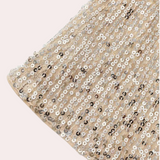 Sequin Party Top  V-Neck Sleeveless Shimmer Design - Product detail 5