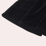 Strapless Velvet Mini Dress  Structured A-Line Design - Product detail 5