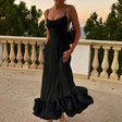 Elegant Chiffon Maxi Dress  Slim Fit Summer Evening Gown - Product detail 7