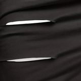Distressed Bodycon Dress  Ruched Side Slit Design - Product detail 4