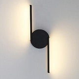 Modern LED Wall Sconce  Curved Aluminum Half-Circle Design - Product detail 10