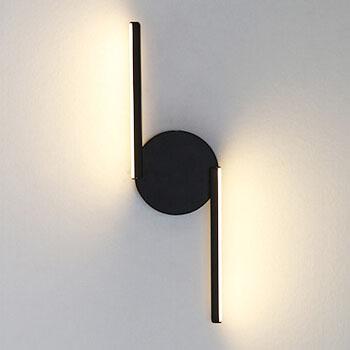 Modern LED Wall Sconce  Curved Aluminum Half-Circle Design - Product detail 10