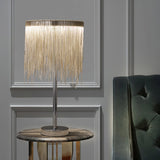 Modern Tassel Table Lamp  Chain Fringe Ambient Light - Product detail 12