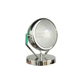 Industrial Table Lamp  Chrome Glass Metal Design - Product detail 13
