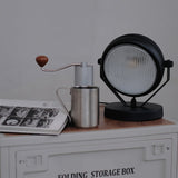 Industrial Table Lamp  Chrome Glass Metal Design - Product detail 7