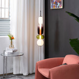 Modern Glass Pendant Light  Stacked Geometric Shapes - Product detail 11