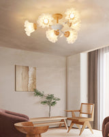 Floral Ceiling Light  White Petal Shade Design - Product detail 9