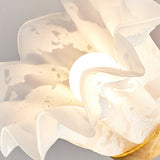 Floral Ceiling Light  White Petal Shade Design - Product example