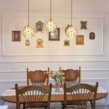 Modern Floral Pendant Light  Geometric Petal Design - Product detail 5