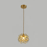 Modern Floral Pendant Light  Geometric Petal Design - Product detail 11