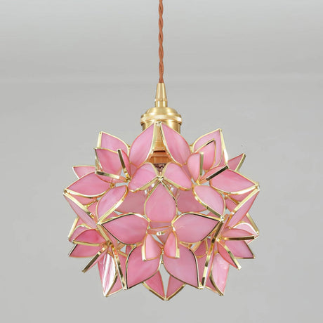 Modern Floral Pendant Light  Geometric Petal Design - Product detail 13