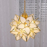 Modern Floral Pendant Light  Geometric Petal Design - Product detail 8
