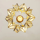 Modern Floral Pendant Light  Geometric Petal Design - Product detail 9