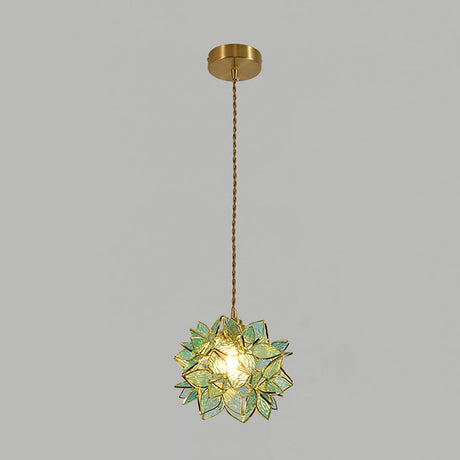 Modern Floral Pendant Light  Geometric Petal Design - Product detail 15